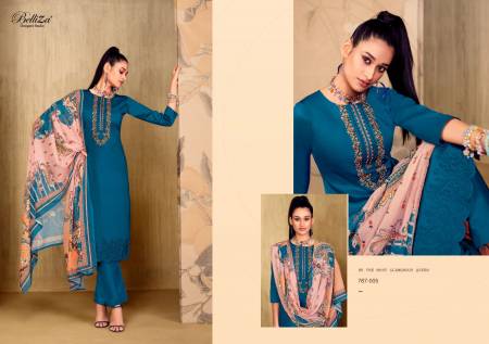 Mughal Garden By Belliza Printed Dress Material Catalog
